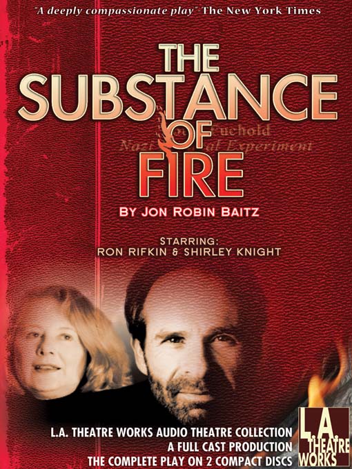 Title details for The Substance of Fire by Jon Robin Baitz - Wait list